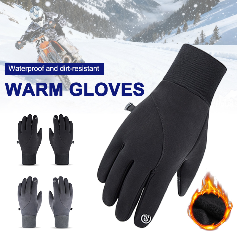 Winter Touchscreen Warm Gloves - Ski Glove Waterproof 评论和价格