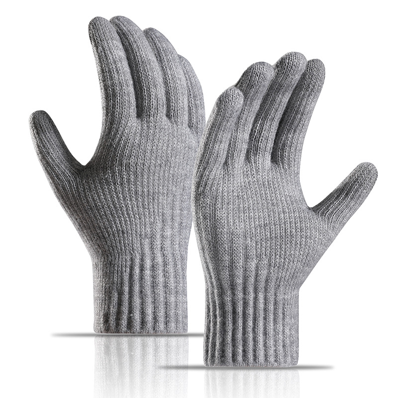 Women Winter Thickened Fleece  - Wool Glove Lined 评论和价格