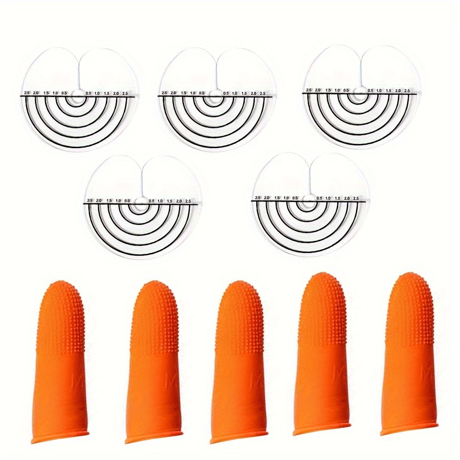 5pcs Circular Hair Extensions  - Latex Disposable Glove 评论和价格