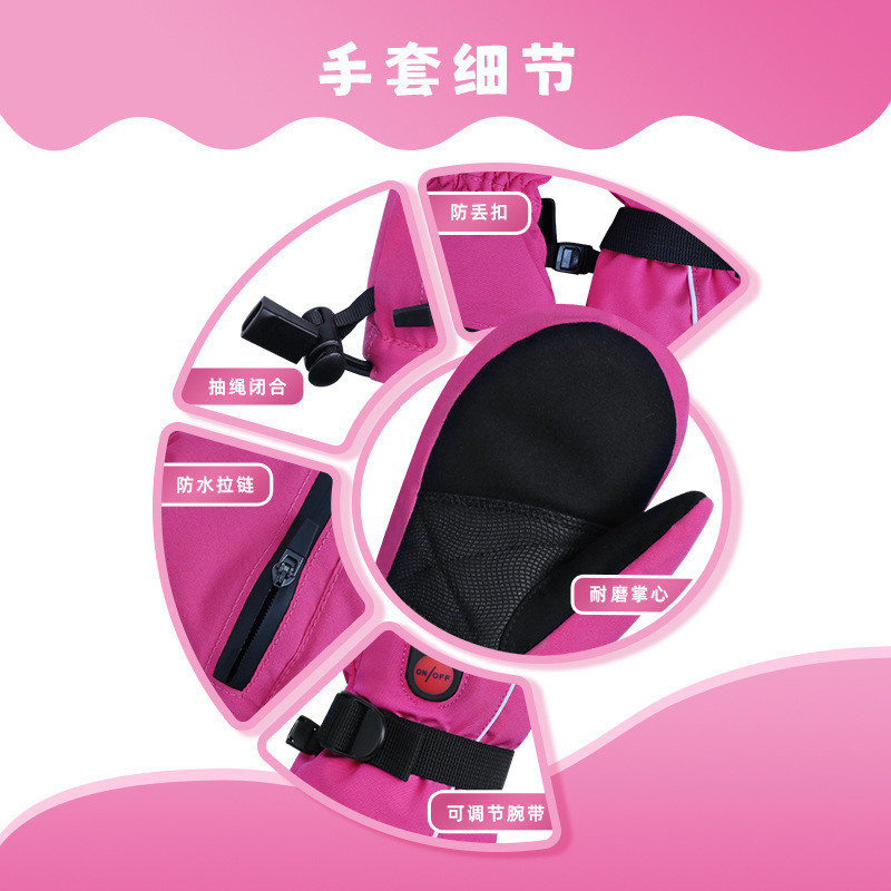 Winter waterproof, warm, warm, - Ski Glove Waterproof 评论和价格