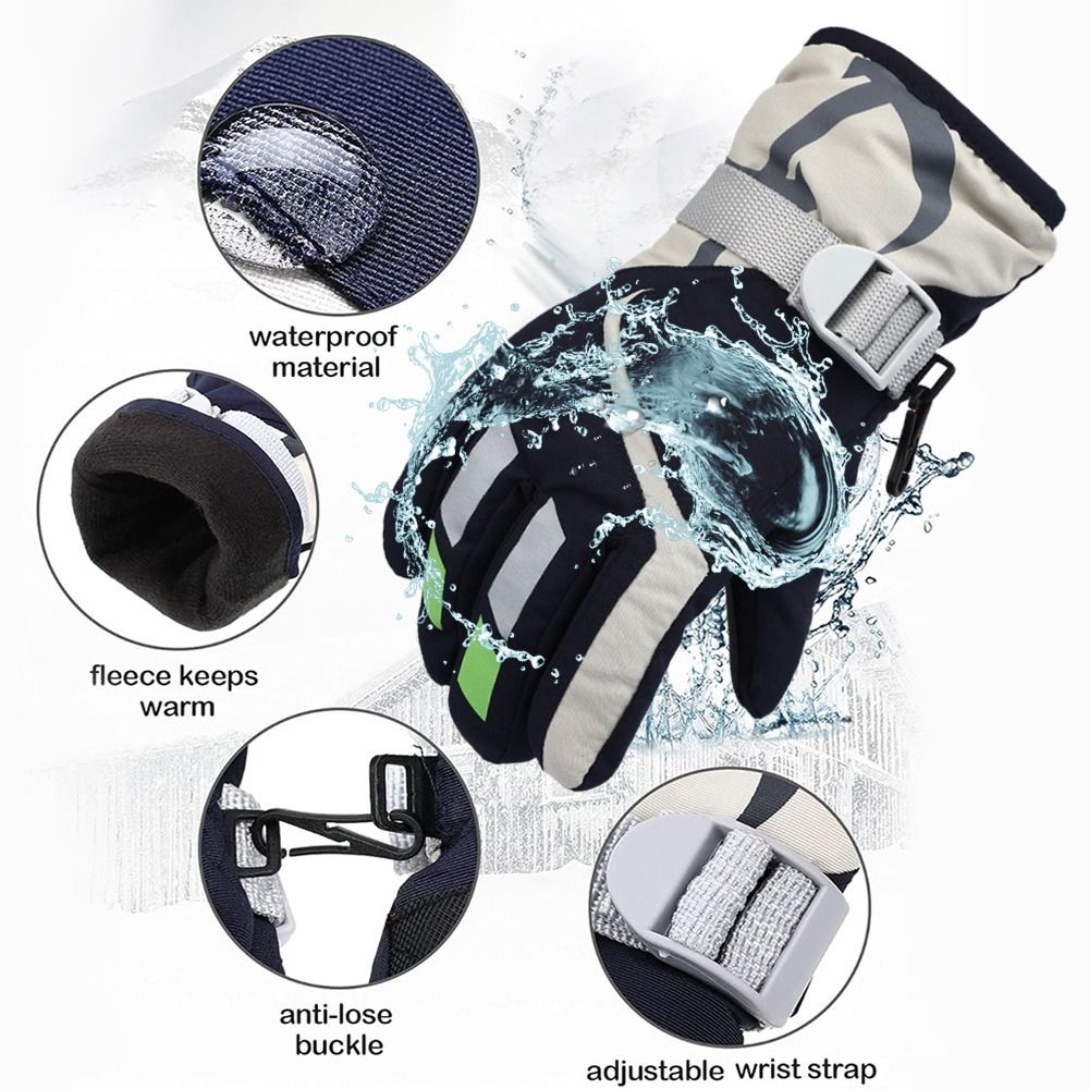 New Fashion Windproof Children - Ski Glove Waterproof 评论和价格