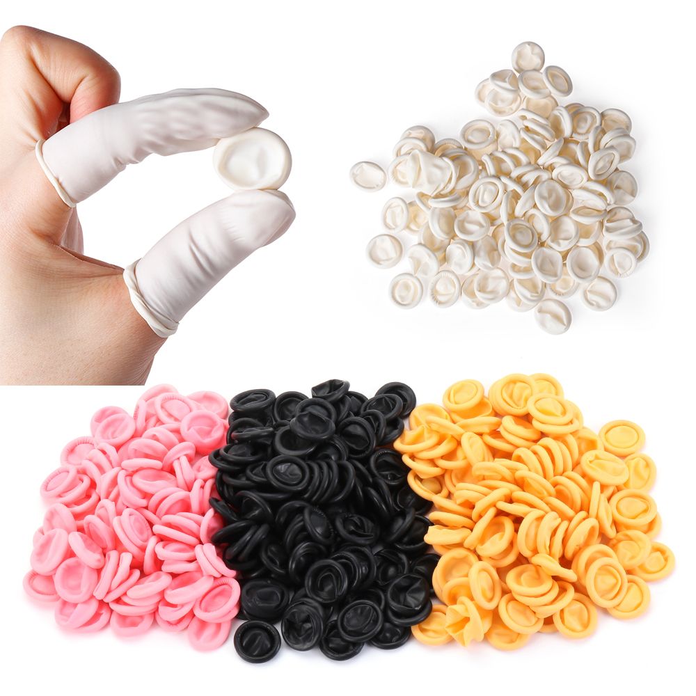100/300PCS Non-slip Latex Disp - Latex Disposable Glove 评论和价格