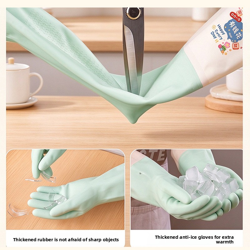 Extra Long Dishwashing Gloves  - Dish Glove Rubber 评论和价格