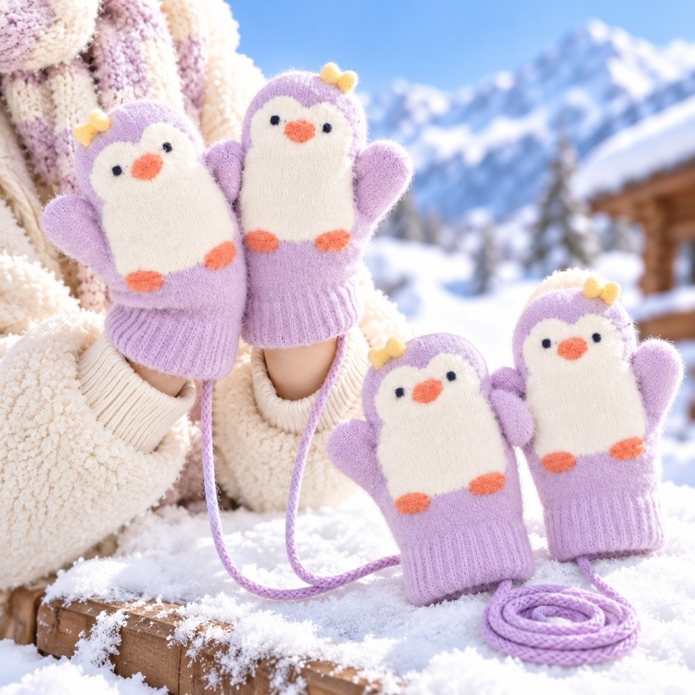 Anti Lost String Kids Anti Los - Wool Glove Lined 评论和价格