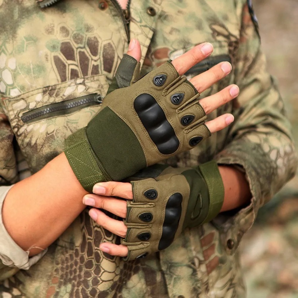 Outdoor Tactical Full‑Finger G - Motorcycle Glove Knuckle 评论和价格