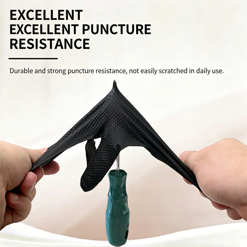 Extra Thick 8 Mil Heavy Duty D - Latex Disposable Glove 评论和价格